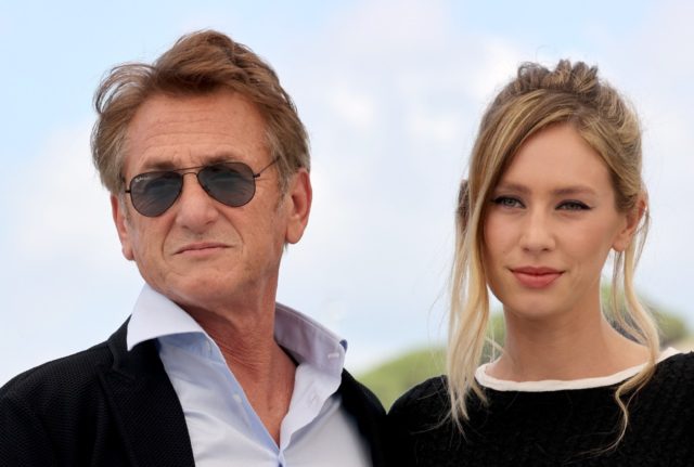Sean Penn and daughter Dylan Penn, co-stars in 'Flag Day' which received a standing ovatio