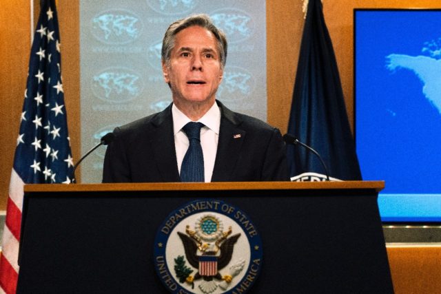 US Secretary of State Antony Blinken, who met in Washington in June 2021 with survivors of