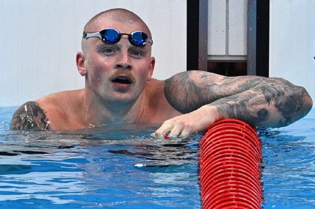 Britain's Adam Peaty looks unbeatable in the 100m breaststroke