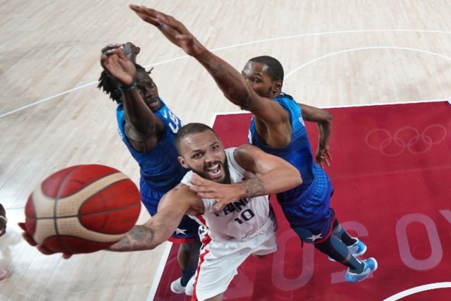 Evan Fournier's 28 points were crucial in France's shock win over the Americans