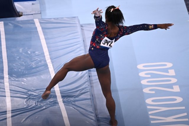 Simone Biles - rare mistakes at start of her gold-medal hunt in Tokyo