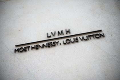 Luxury group LVMH, Louis Vuitton Moet Hennesy, "has enjoyed an excellent half-year," chief executive Bernard Arnaut said