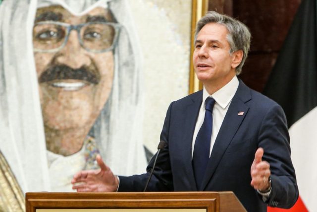 US Secretary of State Antony Blinken uses a visit to Kuwait to warn Iran that the ball is