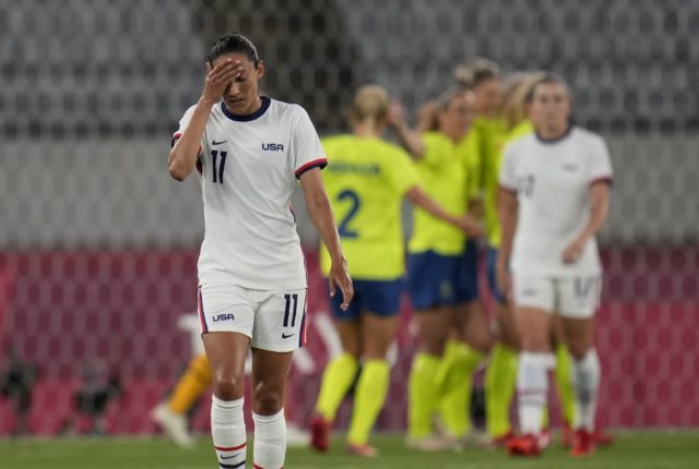 US women's soccer regroups after stunning loss to Sweden ...