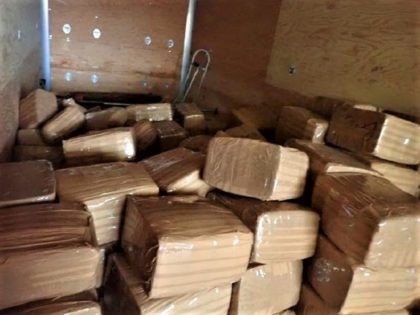 2.8 tons of methamphetamine and fentanyl seized at California commercial border crossing. (Photo: U.S. Customs and Border Protection/Otay Mesa)