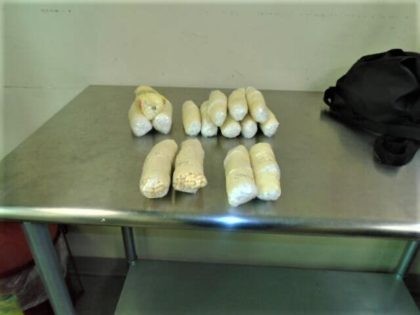 CBP officers in Laredo, Texas, seize more than 8,500 pills in an alleged smuggling attempt. (Photo: U.S. Customs and Border Protection)