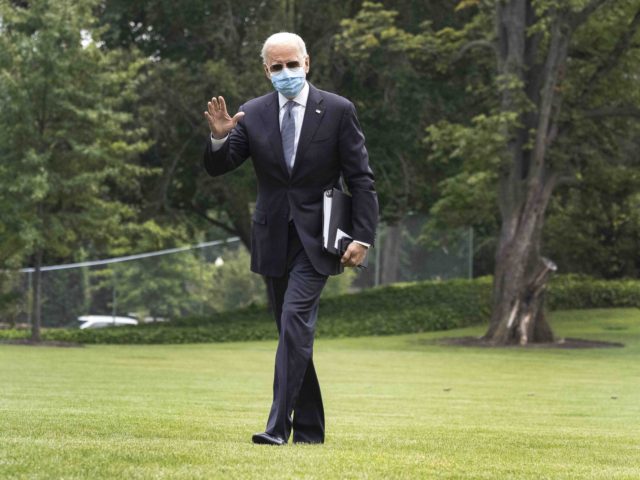 Biden returns Camp David (Kevin Dietsch / Getty)