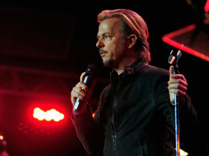 HOLLYWOOD, CA - NOVEMBER 16: Actor David Spade onstage during Variety's 4th Annual Power of Comedy presented by Xbox One benefiting the Noreen Fraser Foundation at Avalon on November 16, 2013 in Hollywood, California. (Photo by Frazer Harrison/Getty Images for Variety)
