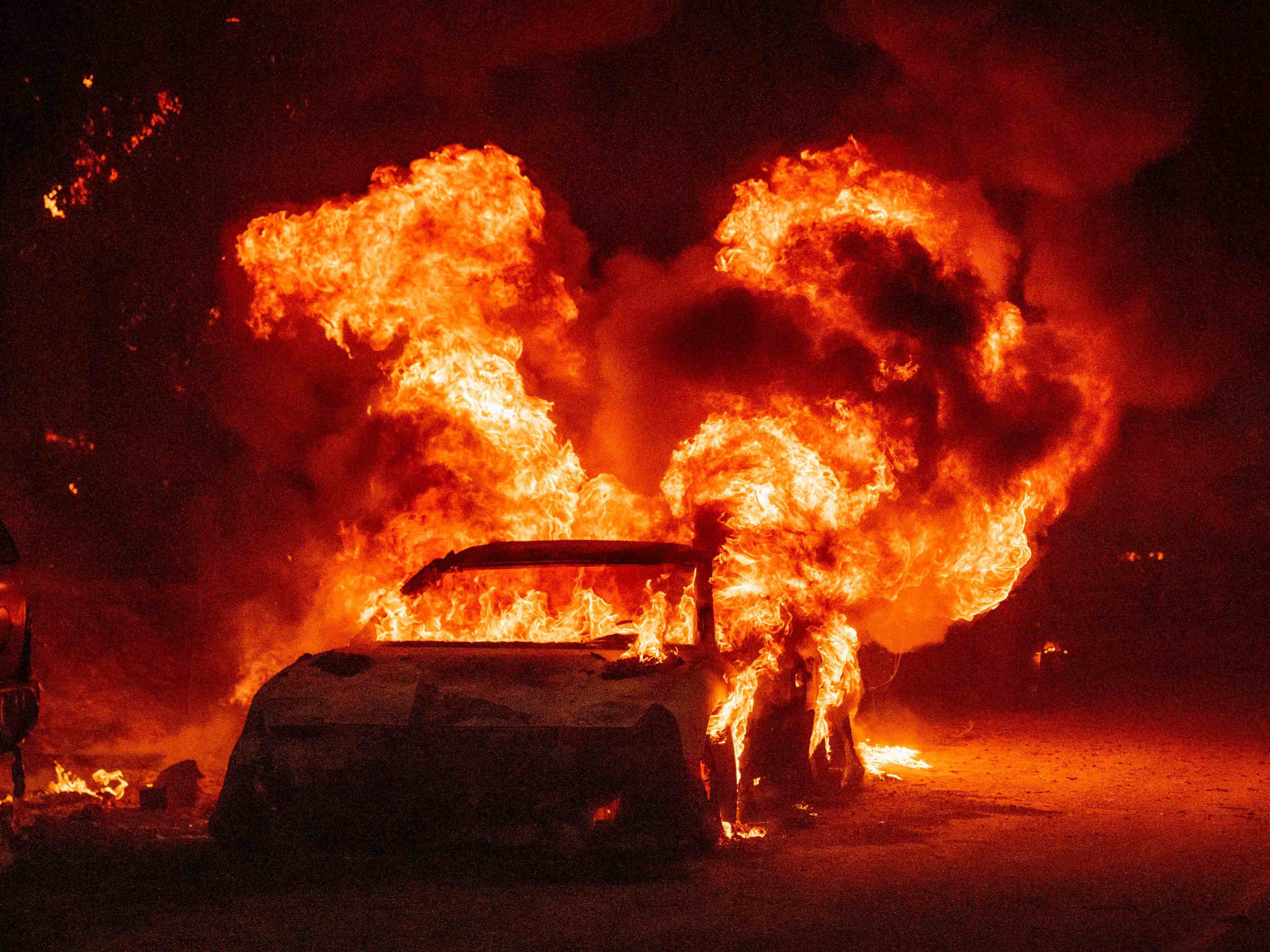 Dixie fire car (Josh Edelson / AFP / Getty)