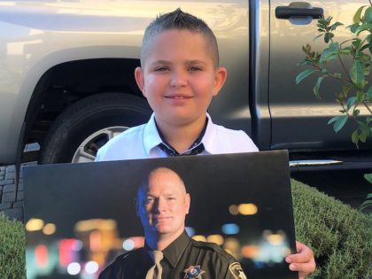"Noah wants to be the #LVMPDSheriff one day. You are family and know we will always be here for you." @LVMPD/Twitter