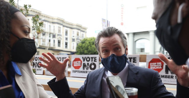 As the recall election draws near CA Democrat Gov. Gavin Newsom is on defense, claiming if he loses, the state will be like Florida.