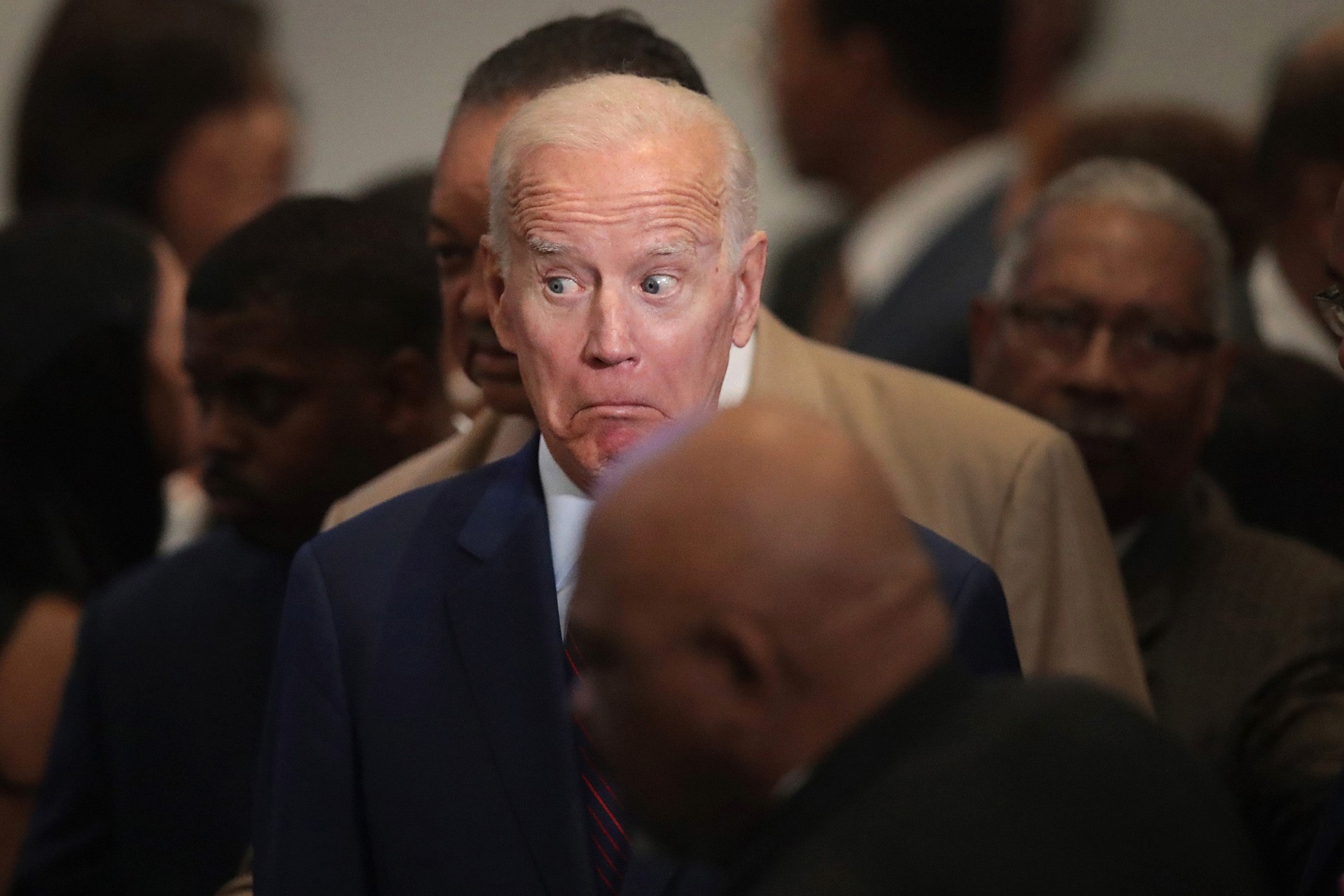 CHICAGO, ILLINOIS - JUNE 28: Democratic presidential candidate, former Vice President Joe Biden attends the Rainbow PUSH Coalition Annual International Convention on June 28, 2019 in Chicago, Illinois. Biden is one of 25 candidates seeking the Democratic nomination for president and the opportunity to face President Donald Trump in the 2020 general election. (Photo by Scott Olson/Getty Images)