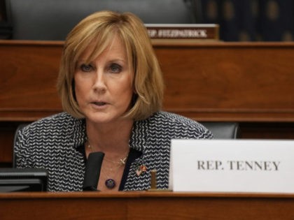 WASHINGTON, DC - MARCH 10: Rep. Claudia Tenney speaks as U.S. Secretary of State Antony Blinken testifies before the House Committee on Foreign Affairs on The Biden Administration's Priorities for U.S. Foreign Policy on Capitol Hill on March 10, 2021 in Washington, DC. Blinken is expected to take questions about …