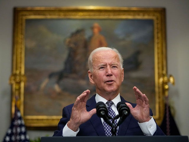 WASHINGTON, DC - AUGUST 24: U.S. President Joe Biden speaks about the situation in Afghani