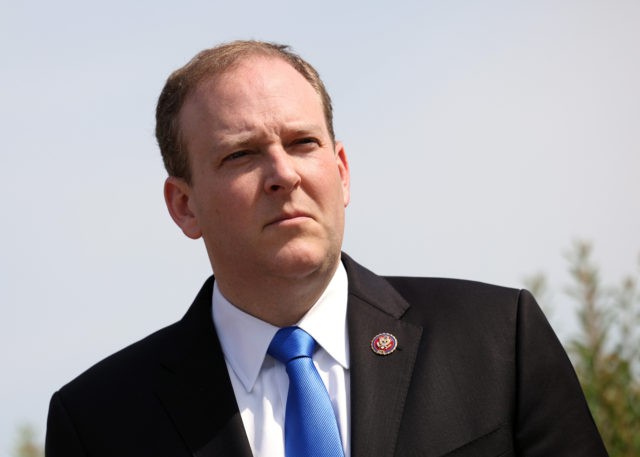 WASHINGTON, DC - MAY 20: Rep. Lee Zeldin (R-NY) attends a press conference on the current