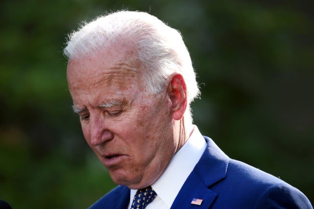 WASHINGTON, DC - AUGUST 05: U.S. President Joe Biden delivers remarks about the attack on the U.S. Capitol in the Rose Garden of the White House on August 5, 2021 in Washington, DC. Biden spoke before signing H.R. 3325, legislation to award four congressional gold medals to the United States …