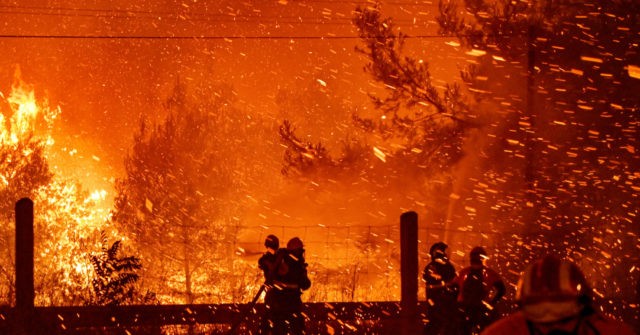 PIX: 'Biblical Catastrophe' as Greek Wildfires Rage, Thousands Evacuated