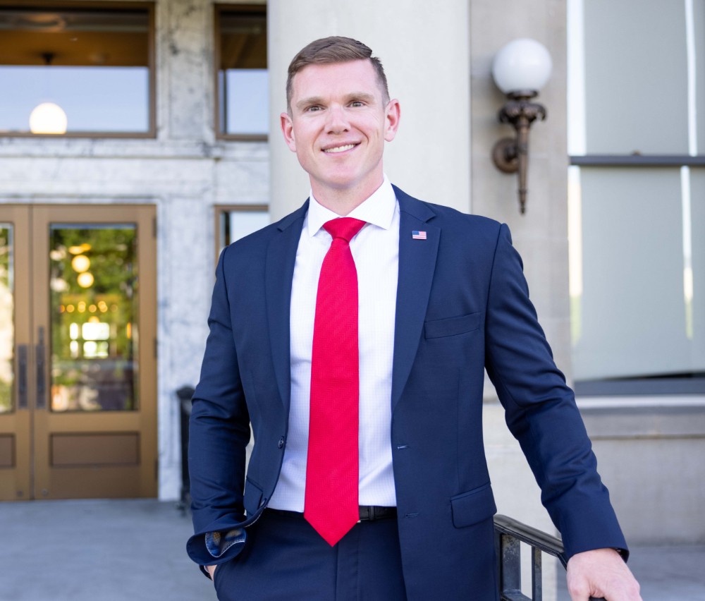 Jeremy Gilbert is challenging U.S. Sen. Mike Crapo (R-ID) in the Idaho Republican Primary. (Jeremy Gilbert for U.S. Senate)