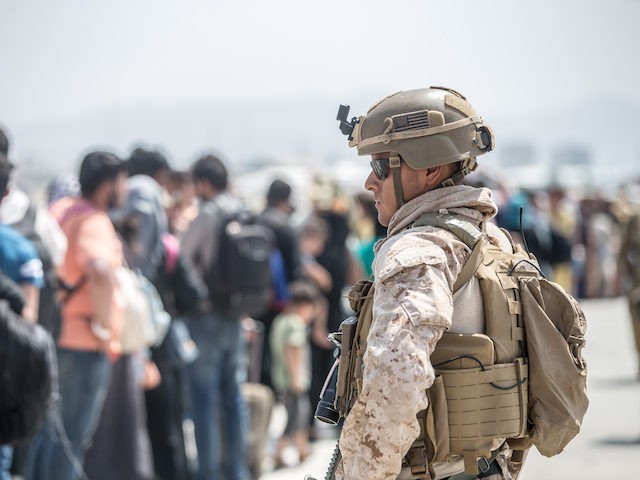 A Marine with Special Purpose Marine Air-Ground Task Force-Crisis Response-Central Command