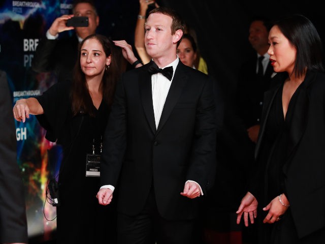 Mark Zuckerberg uncomfortably wears a tux ( Rich Fury /Getty)