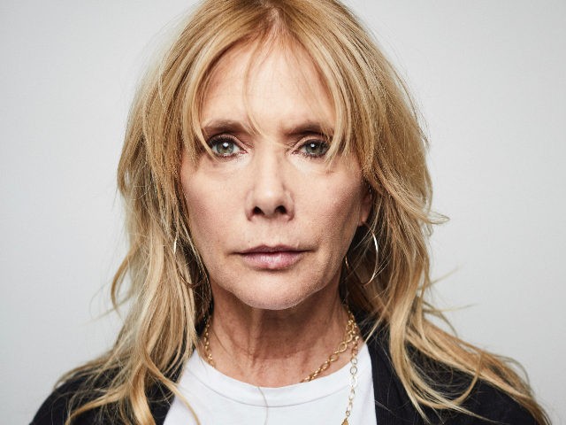 In this Friday, January 3, 2020 photo, Rosanna Arquette poses for a portrait in New York. (Photo by Matt Licari/Invision/AP)