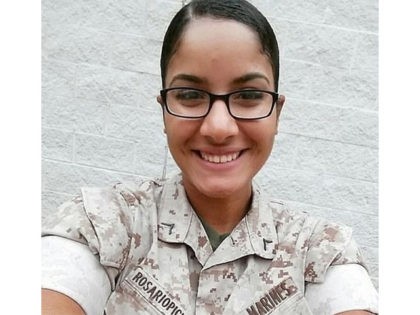 U.S. Marine Sgt. Johanny Rosariopichardo. Screenshot via Instagram.