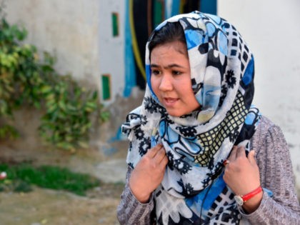 Schoolgirl in Afghanistan