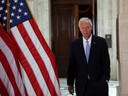 WASHINGTON, DC - JUNE 10: Sen. Ron Johnson (R-WI) arrives to a news conference with Republ