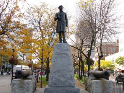 Sir John A MacDonald statue