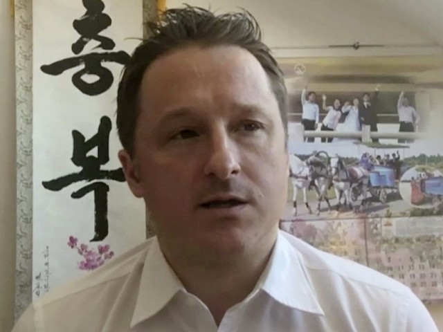 In this file image made from video taken on March 2, 2017, Michael Spavor, director of Paektu Cultural Exchange, talks during a Skype interview in Yanji, China. Spavor, a Canadian, disappeared days after Canada detained Huawei chief financial officer Meng Wanzhou. It’s not uncommon for individuals who speak out against the government to disappear in China, but the scope of the “disappeared” has expanded since President Xi Jinping came to power in 2013. Not only dissidents and activists, but also high-level officials, Marxists, foreigners and even a movie star _ people who never publicly opposed the ruling Communist Party _ have been whisked away by police to unknown destinations. (AP Photo)