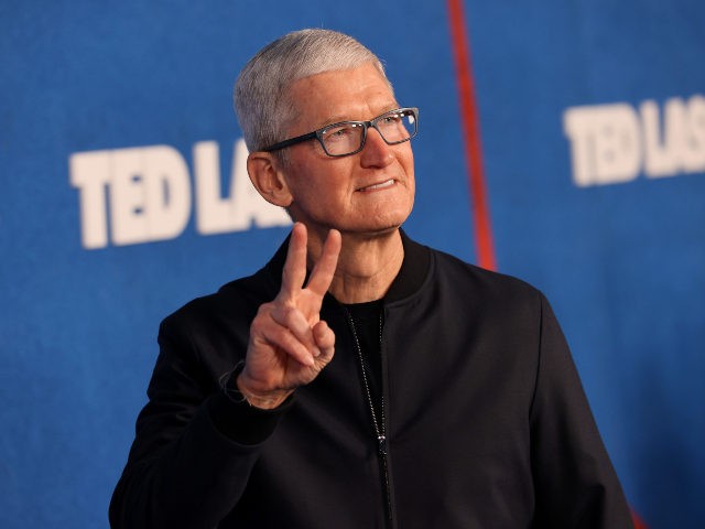Tim Cook's V for Victory