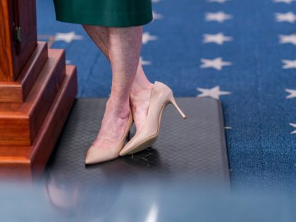 White House Jen Psaki shoes (White House / Flickr / Cropped)