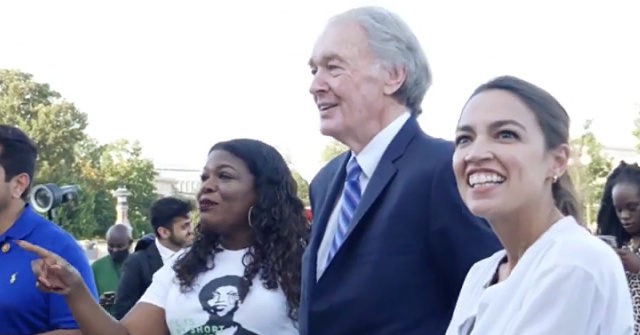 Ed Markey and Squad Sing 'Communist' Song 'This Land Is Your Land'