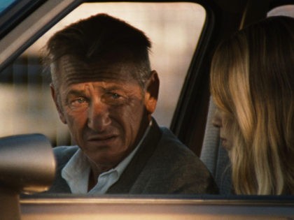 Dylan Penn and Sean Penn in “Flag Day.” (MGM)
