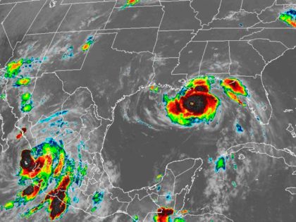 This image provided by the National Oceanic and Atmospheric Administration (NOAA) shows se