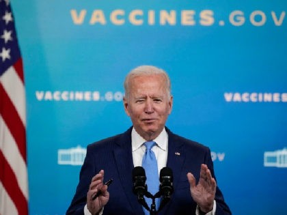 WASHINGTON, DC - AUGUST 23: U.S. President Joe Biden speaks about COVID-19 vaccines in the