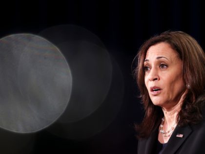 US Vice President Kamala Harris holds a press conference before departing Vietnam for the