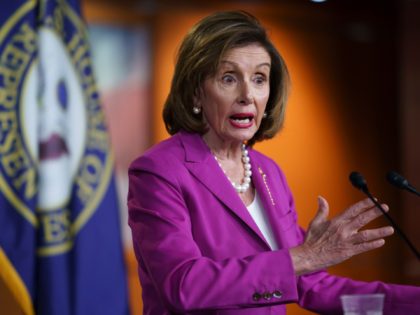 Speaker of the House Nancy Pelosi, D-Calif., talks to reporters at the Capitol in Washington, Wednesday, July 28, 2021, the day after the first hearing by her select committee on the Jan. 6 attack. (AP Photo/J. Scott Applewhite)