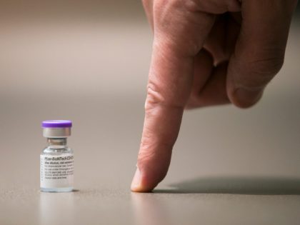 The Pfizer-BioNTech COVID-19 vaccine at SwedishAmerican hospital on Thursday, Dec. 17, 202