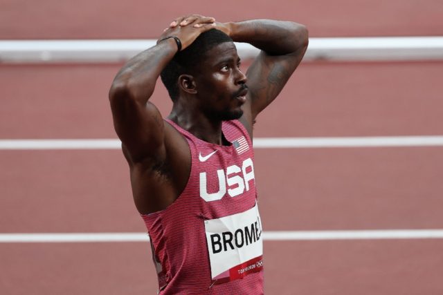 China's Su blasts into Olympic 100m final, Bromell out ...