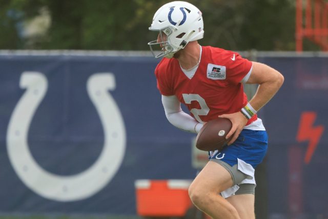 Indianapolis Colts quarterback Carson Wentz will miss between five and 12 weeks after unde