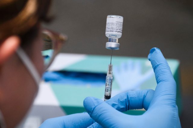 Pfizer and BioNTech are seeking authorization for a booster shot of their Covid-19 vaccine