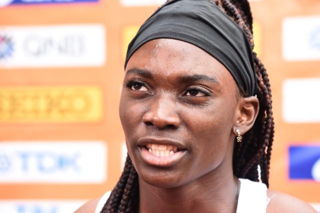 Beatrice Masilingi ran a personal best of 22.28sec over 200m at the Tokyo Olympics