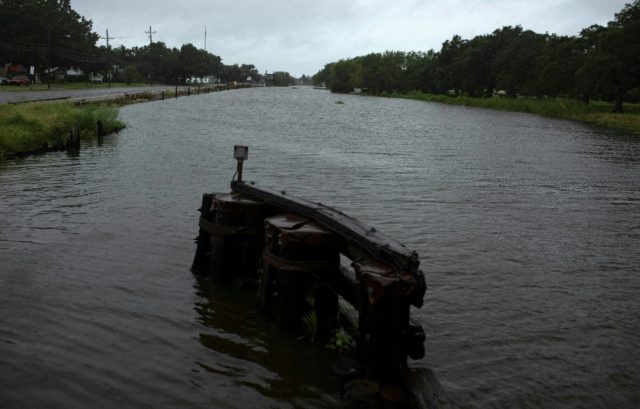 Water has begun rising in Louisiana's Montegut bayou ahead of the arrival of Hurricane Ida