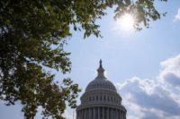 Suspect in standoff near U.S. Capitol surrenders after bomb threat