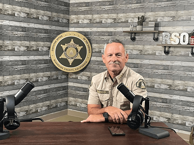 Sheriff Chad Bianco in office