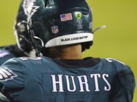 NFL Returns Social Justice Helmet Decals, End Zone Stencils