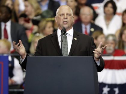 FILE - In this Tuesday, May 29, 2018, file photo, Rep. Scott DesJarlais, R-Tenn., speaks at a rally in Nashville, Tenn. DesJarlais won the 2020 primary in Tennessee’s 4th Congressional District. (AP Photo/Mark Humphrey, File)
