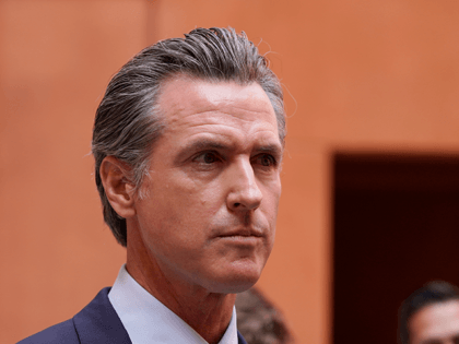 California Gov. Gavin Newsom listens to a question while meeting with reporters after casting his recall ballot at a voting center in Sacramento, Calif., Friday, Sept. 10, 2021. The last day to vote in the recall election is Tuesday Sept. 14. A majority of voters must mark "no" on the …