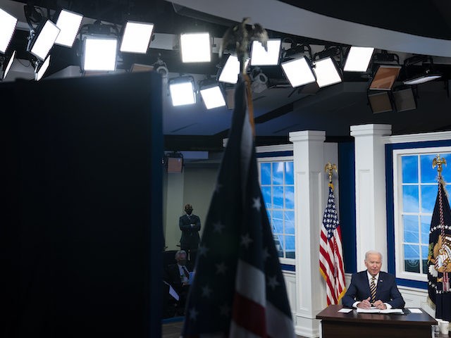 President Joe Biden delivers remarks to the Major Economies Forum on Energy and Climate, in the South Court Auditorium on the White House campus, Friday, Sept. 17, 2021, in Washington. (AP Photo/Evan Vucci)